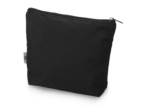 Органайзер для электроники и проводов Amalia из полиэстера 300D с подкладкой, черный - рис 2.