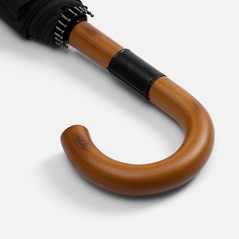 Зонт-трость Cloudfall, черный - рис 9.