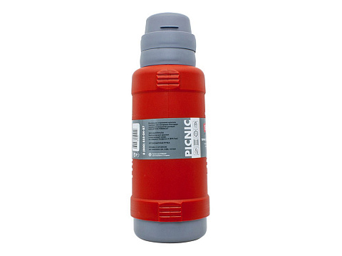 Термос со стеклянной колбой тм THERMOS PICNIC 40 Series Red 1,8L - рис 2.