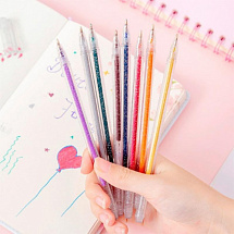 Цветная гелевая ручка