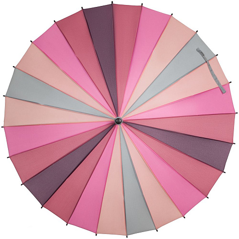 Зонт-трость «Спектр», розовый - рис 2.
