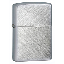 Зажигалка ZIPPO с покрытием Herringbone Sweep, латунь/сталь, серебристая, матовая, 38x13x57 мм