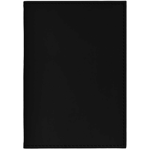 Обложка для паспорта Shall, черная - рис 2.