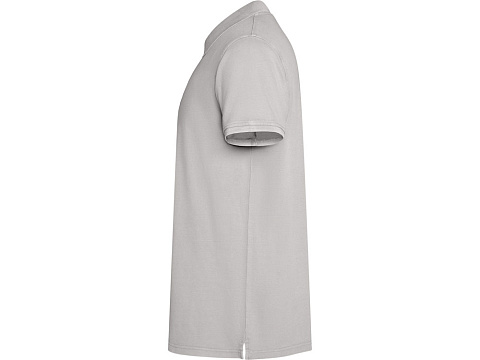 Рубашка поло Cobain унисекс, каменистый выстиранный - рис 4.