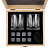 Набор бокалов для виски с охлаждающими камнями в деревянном ящике - миниатюра - рис 2.