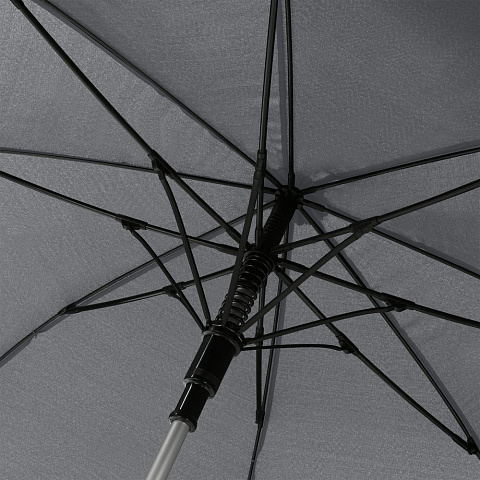 Зонт-трость Alu Golf AC, серый - рис 6.