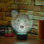 3D светильник Медведь - миниатюра - рис 2.
