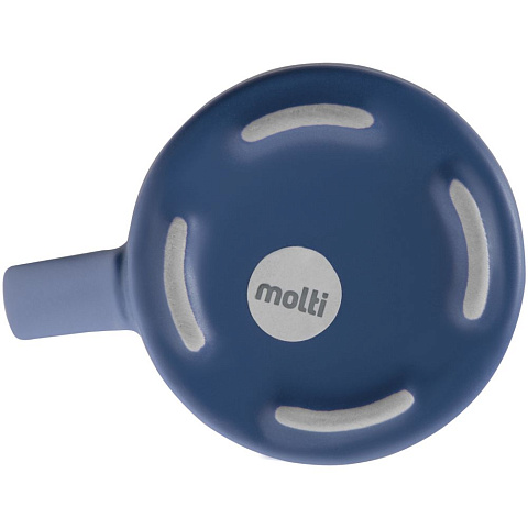 Кружка Modern Bell, матовая, синяя - рис 4.