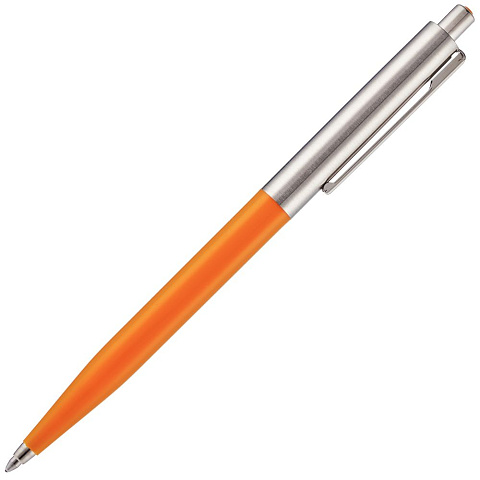 Ручка шариковая Senator Point Metal, ver.2, оранжевая - рис 4.