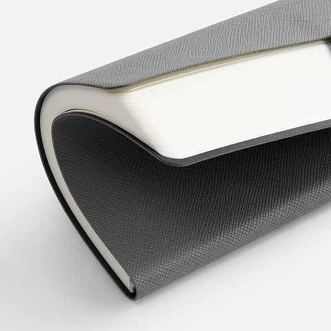 Ежедневник Lungo, недатированный, серый - рис 5.