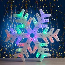 Светодиодная фигура Снежинка (40x40)