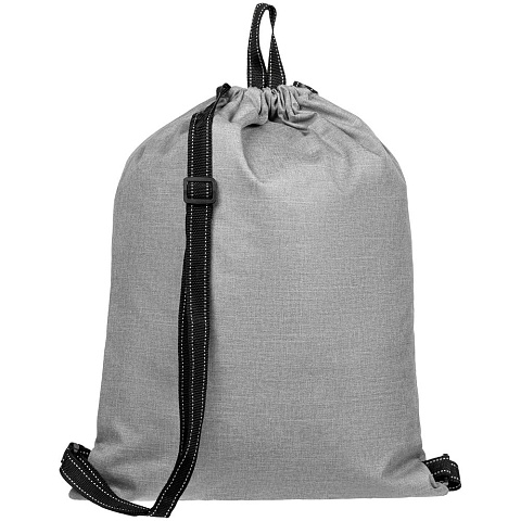 Рюкзак-мешок Melango, серый - рис 3.