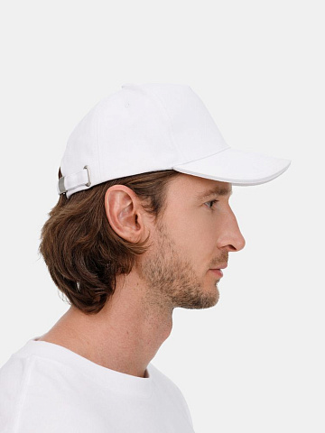 Бейсболка Classic 2.0, белая - рис 10.