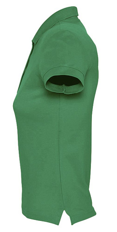Рубашка поло женская Passion 170, ярко-зеленая - рис 4.