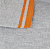 Рубашка поло женская Pasadena Women 200 с контрастной отделкой, серый меланж c оранжевым - миниатюра - рис 5.