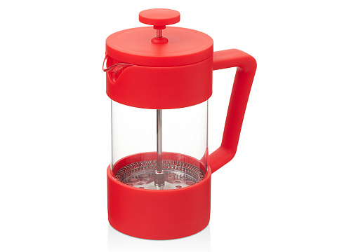 Подарочный набор c френчпрессом, кружками и чаем, красный - рис 13.