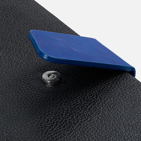 Ежедневник Boom, недатированный, черный c ярко-синий - рис 7.