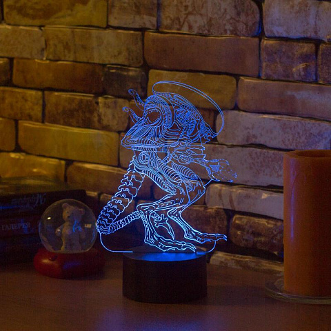 3D светильник Чужой - рис 2.