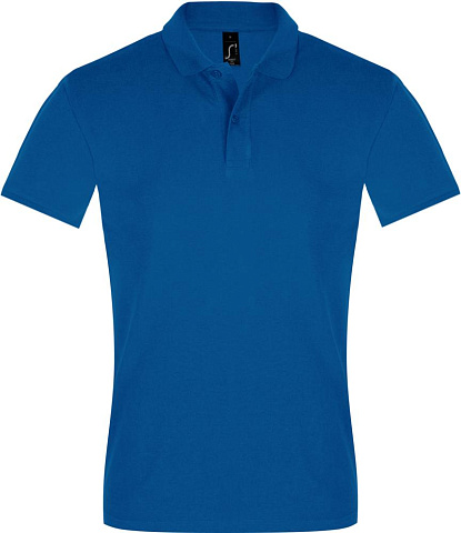 Рубашка поло мужская Perfect Men 180 ярко-синяя - рис 2.