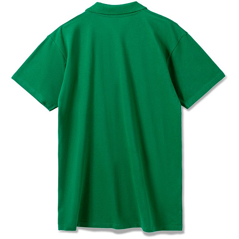 Рубашка поло мужская Summer 170, ярко-зеленая - рис 3.