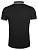 Рубашка поло мужская Pasadena Men 200 с контрастной отделкой, черная с белым - миниатюра - рис 3.