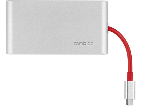 Хаб USB Rombica Type-C Hermes Red (Р) - рис 2.