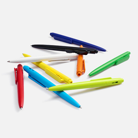 Ручка шариковая Prodir DS11 PMP, оранжевая - рис 8.