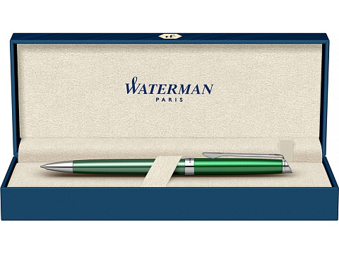 Шариковая ручка Waterman Hemisphere French riviera CHATEAU VERT в подарочной коробке - рис 2.