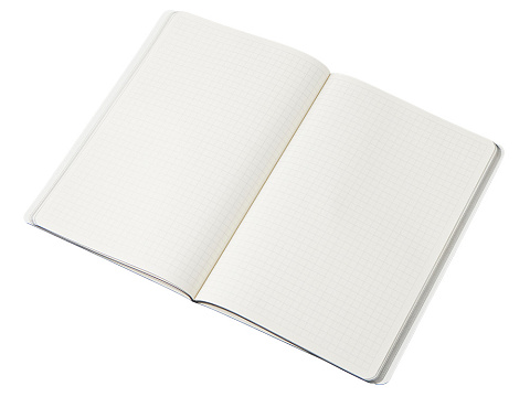 Блокнот Audrey А5 на сшивке в гибкой обложке софт-тач, черный - рис 3.