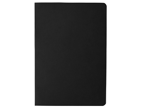 Блокнот в гибкой обложке A5 Виспи 2.0 в клетку, черный - рис 2.