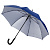 Зонт-трость Silverine, синий - миниатюра