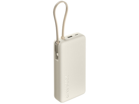Внешний аккумулятор со встроенным кабелем Xiaomi 67W Power Bank 20000 (Integrated Cable) Tan - рис 5.
