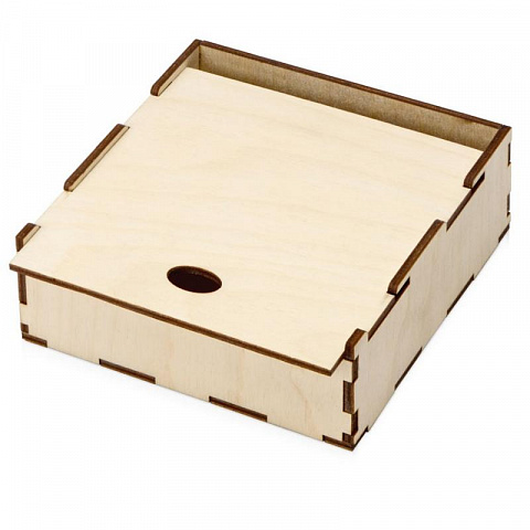 Деревянная подарочная коробка (12 см) - рис 4.