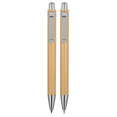 Набор из ручки и механического карандаша "Бамбук" - рис 4.