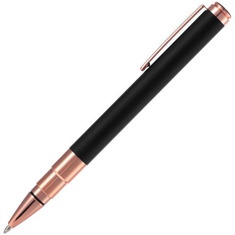 Ручка шариковая Kugel Rosegold, черная - рис 3.