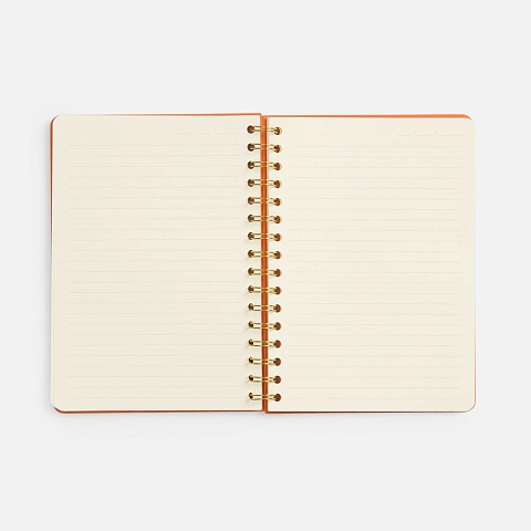 Ежедневник Spiral, недатированный, оранжевый - рис 3.