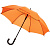 Зонт-трость Undercolor с цветными спицами, оранжевый - миниатюра