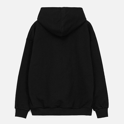 Худи унисекс оверсайз Daylero, черное - рис 3.