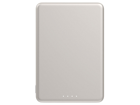 Внешний аккумулятор Xiaomi Super Slim Magnetic Power Bank 5000 Gold - рис 2.