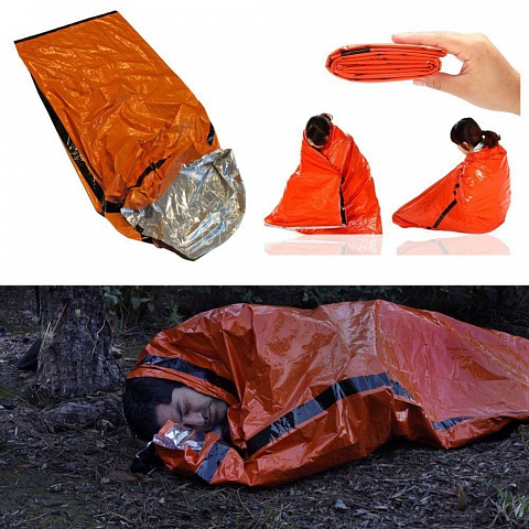 Аварийный спальный мешок-палатка