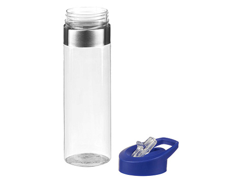 Бутылка для воды Pallant , тритан, 700мл, прозрачный/синий - рис 2.