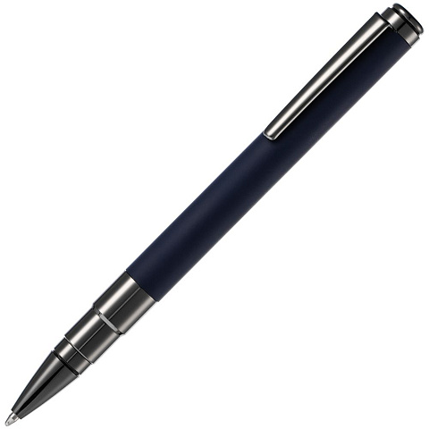 Ручка шариковая Kugel Gunmetal, синяя - рис 2.