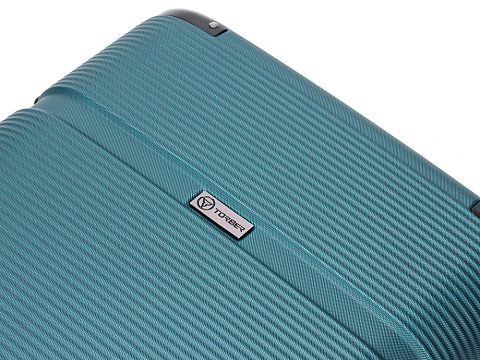 Чемодан TORBER Onego, зелёный, ABS-пластик, 79,5 х 51 х 29 см, 103 л - рис 12.