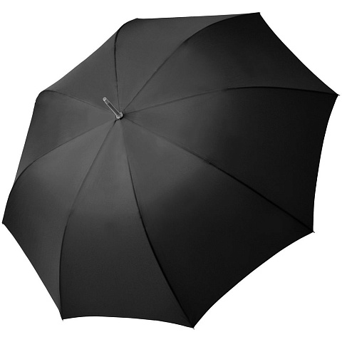 Зонт-трость Fiber Flex, черный - рис 2.