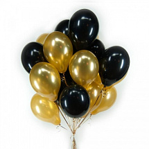 Набор воздушных шаров Black Gold