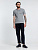 Рубашка поло мужская Adam, серый меланж - миниатюра - рис 10.