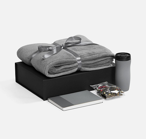 Набор Vale Plush, серый - рис 2.