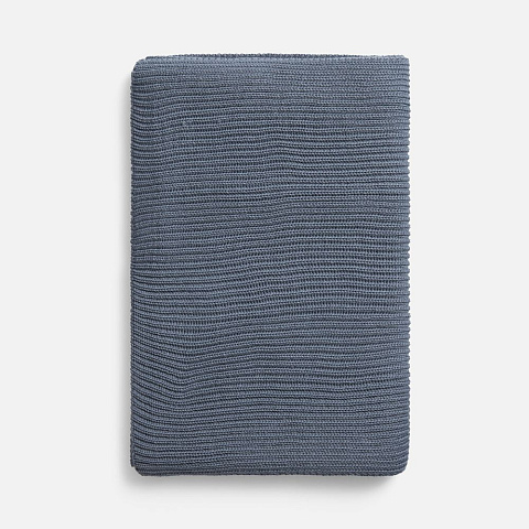 Шарф Nobilis Mono, серый (стальной) - рис 4.