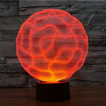 3D лампа Сфера