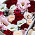 Цветы с макарунами Ассорти (20см) - миниатюра - рис 3.